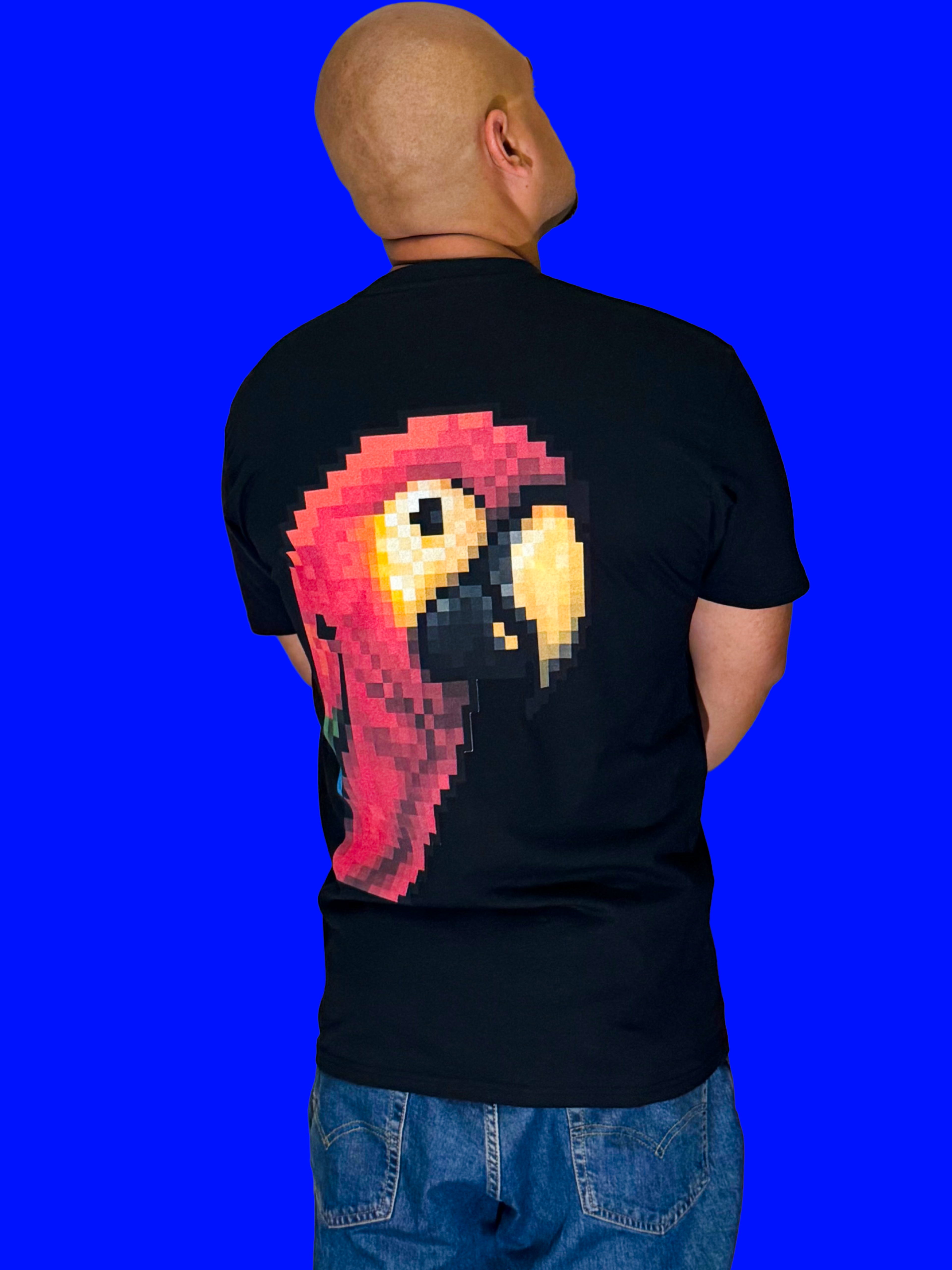 DTG Players Paradise Pixelated Parrot